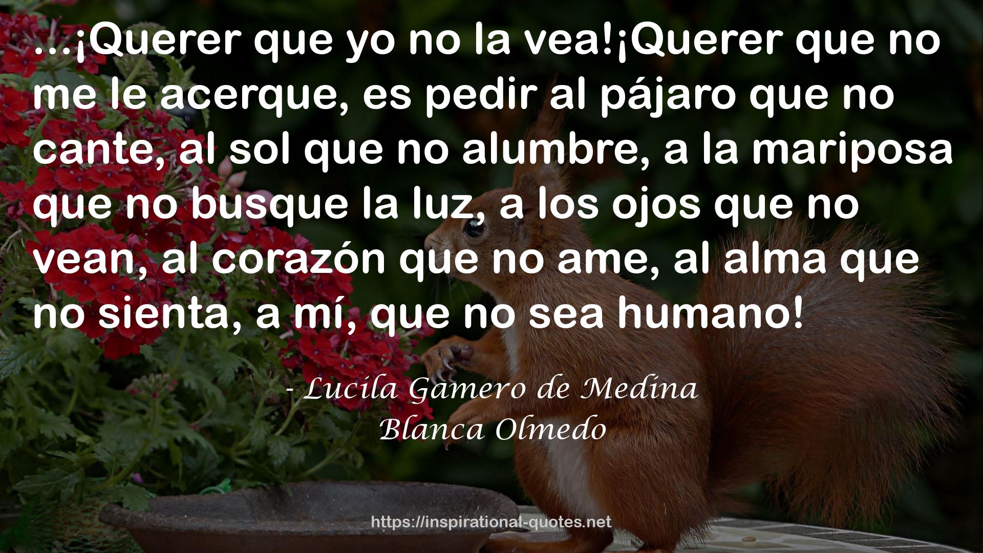 Lucila Gamero de Medina QUOTES