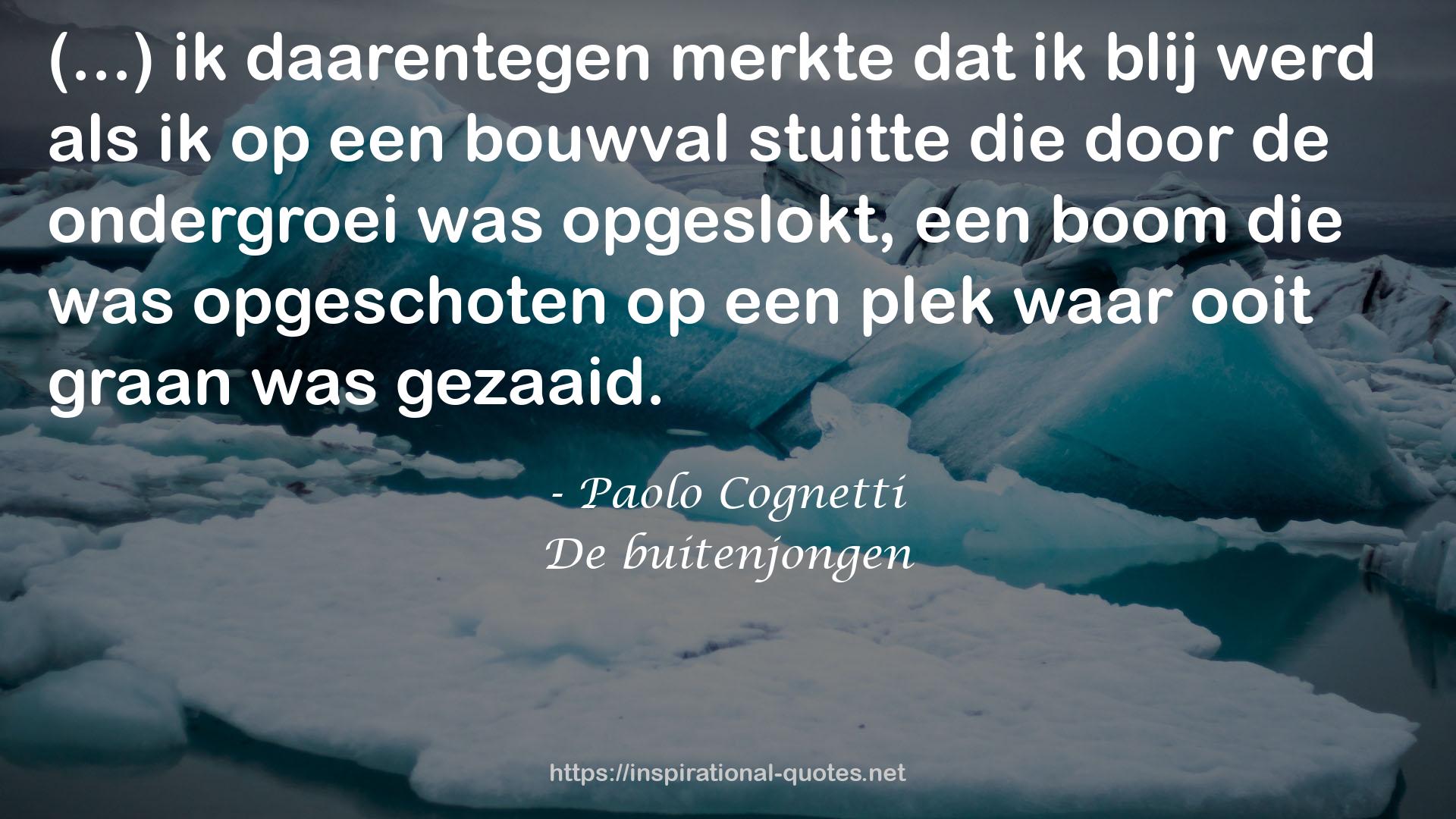 De buitenjongen QUOTES