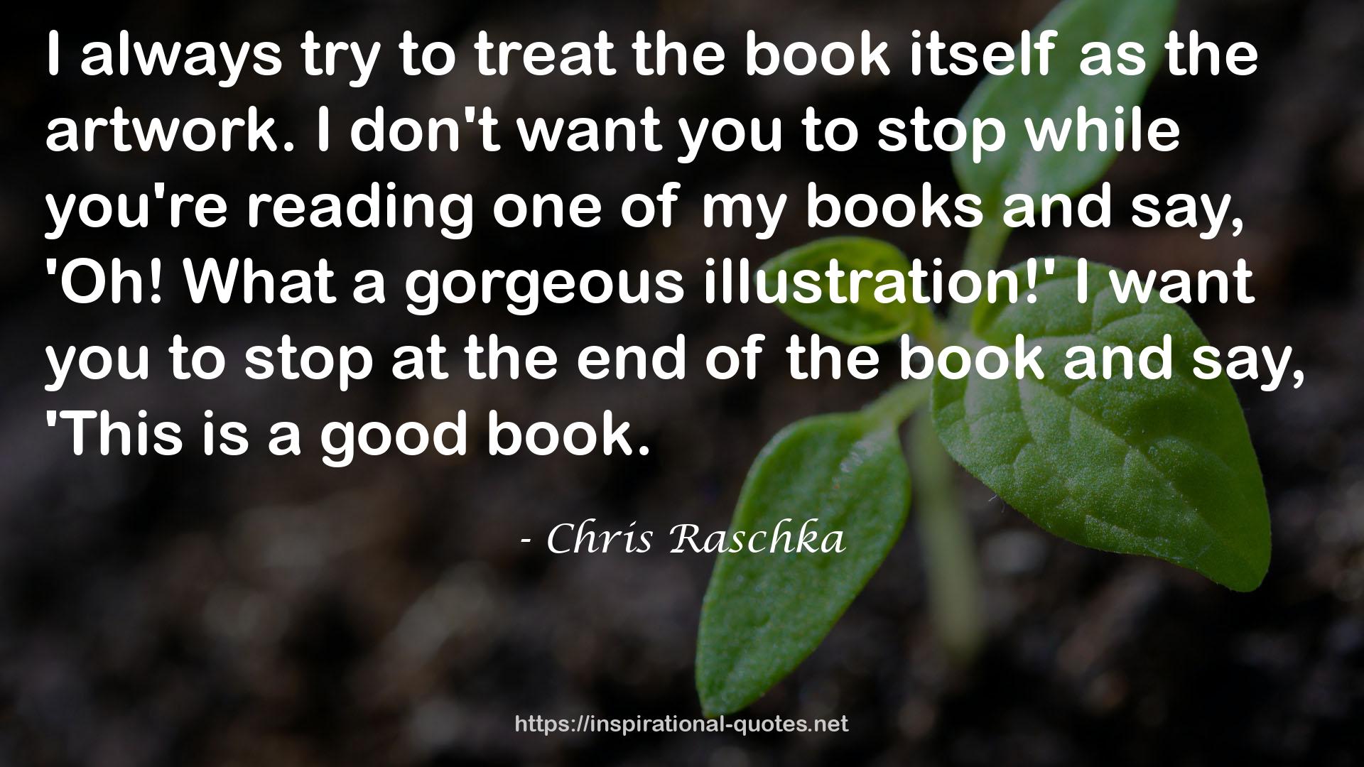 Chris Raschka QUOTES