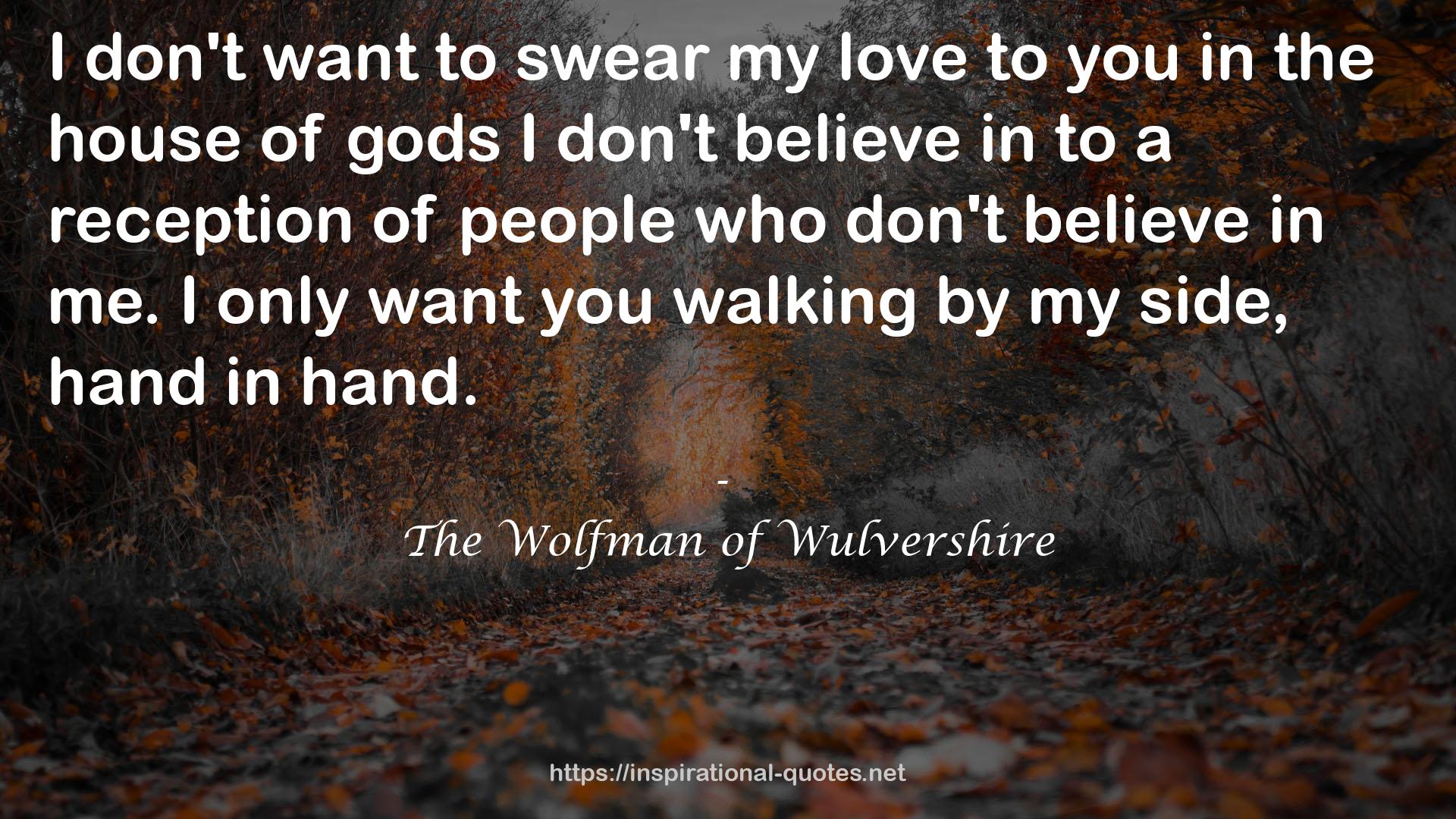 The Wolfman of Wulvershire QUOTES