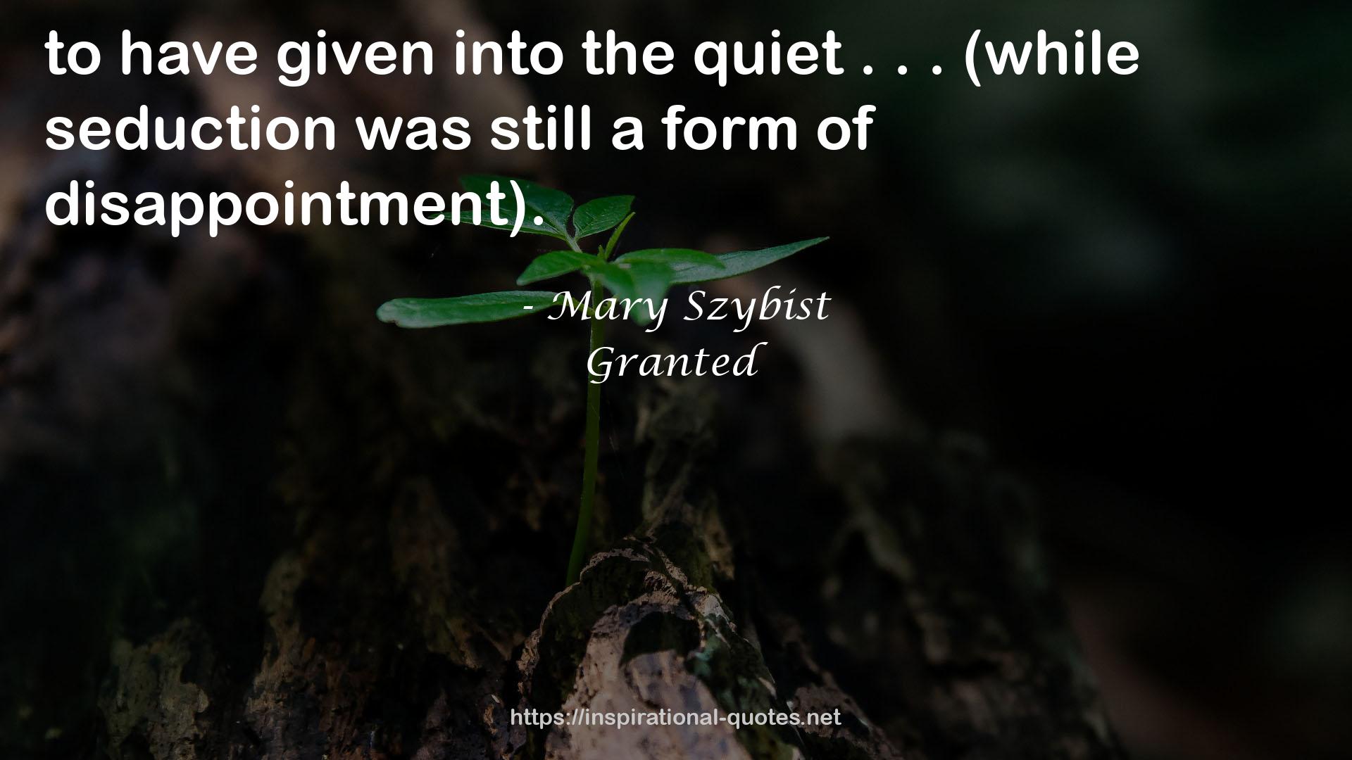 Mary Szybist QUOTES