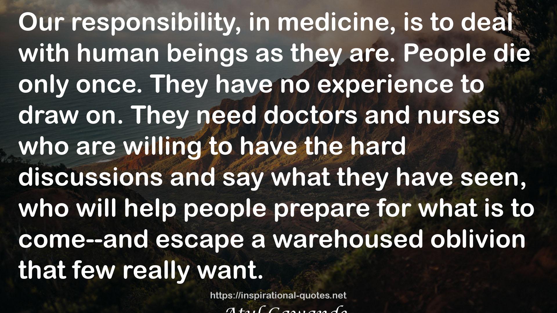 Atul Gawande QUOTES