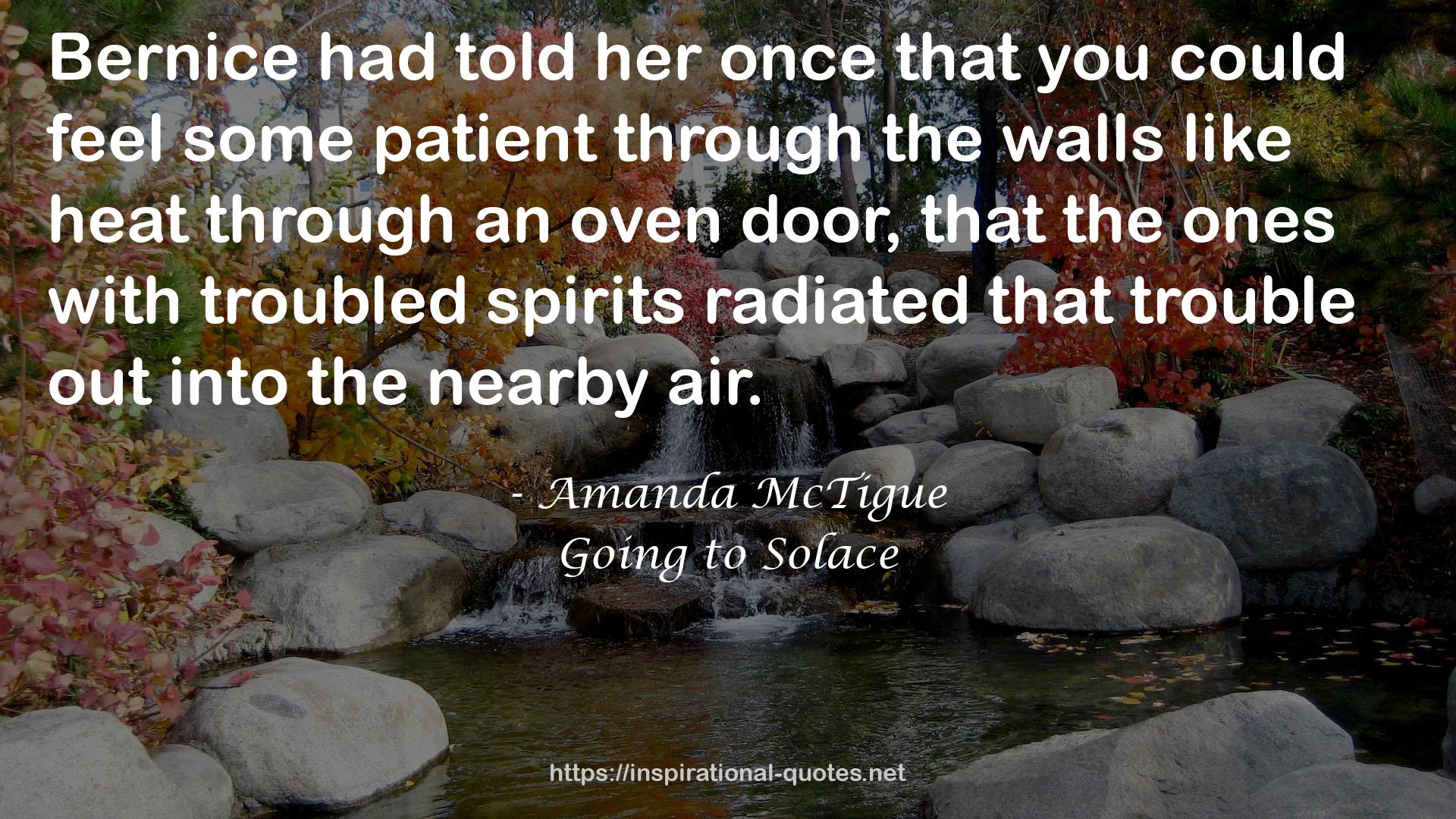 Amanda McTigue QUOTES