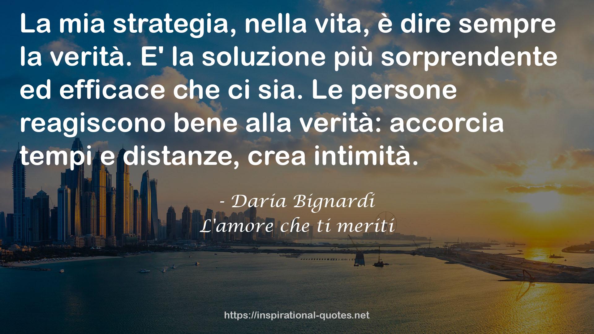 L'amore che ti meriti QUOTES