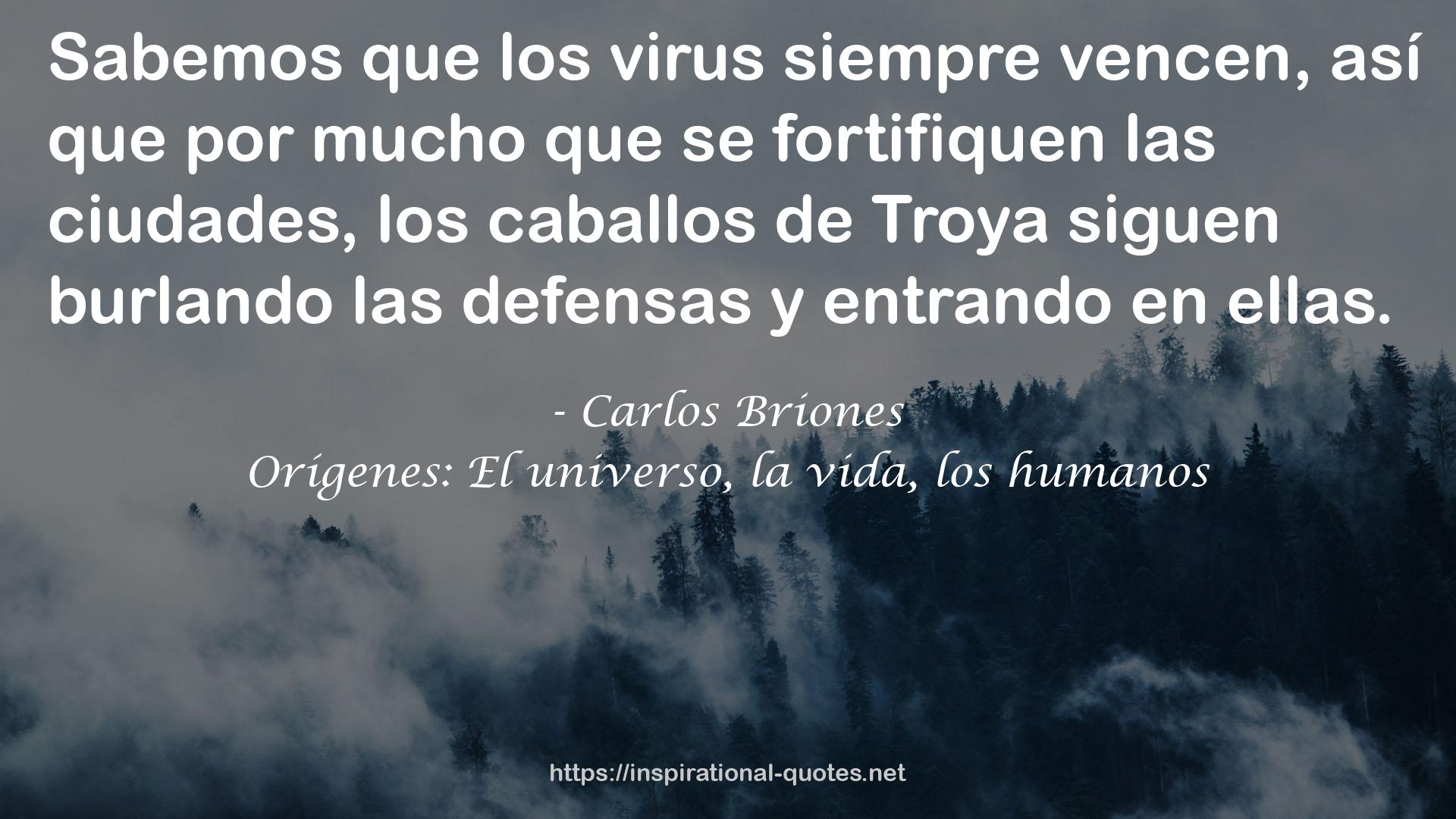 Carlos Briones QUOTES