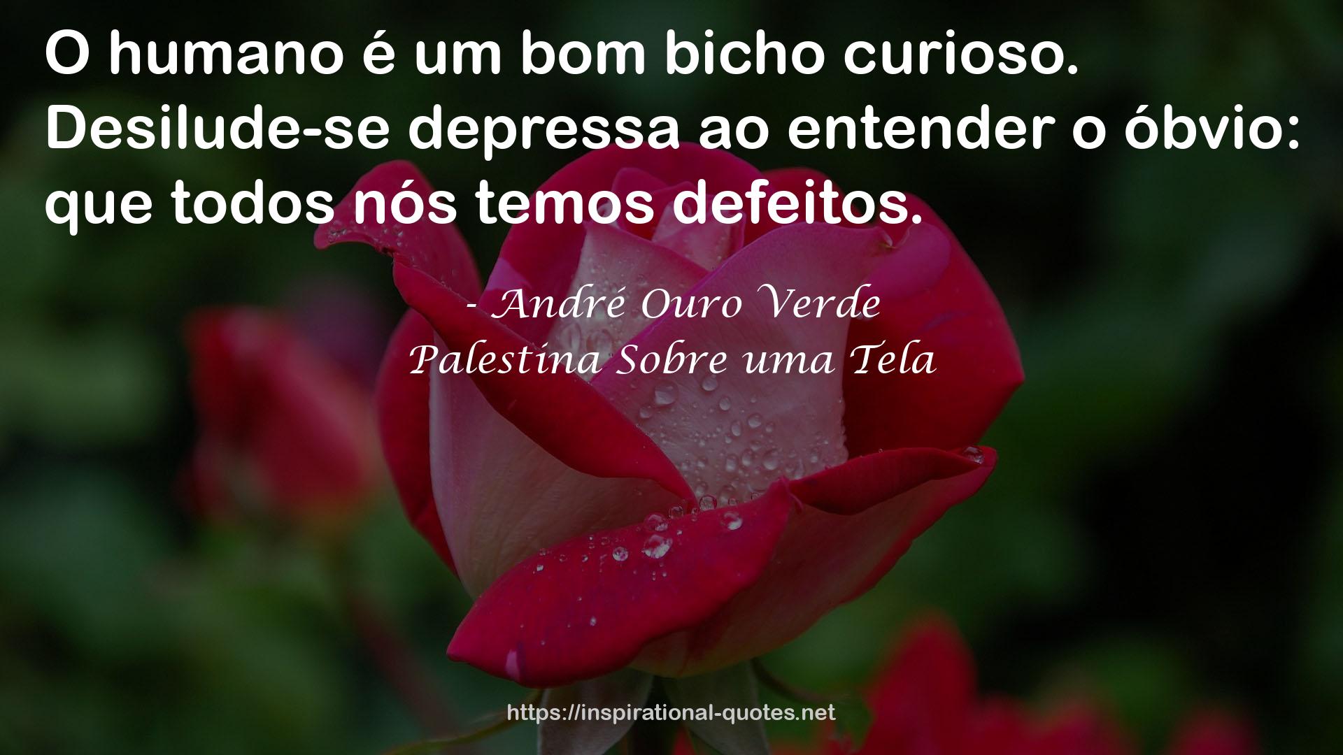 André Ouro Verde QUOTES