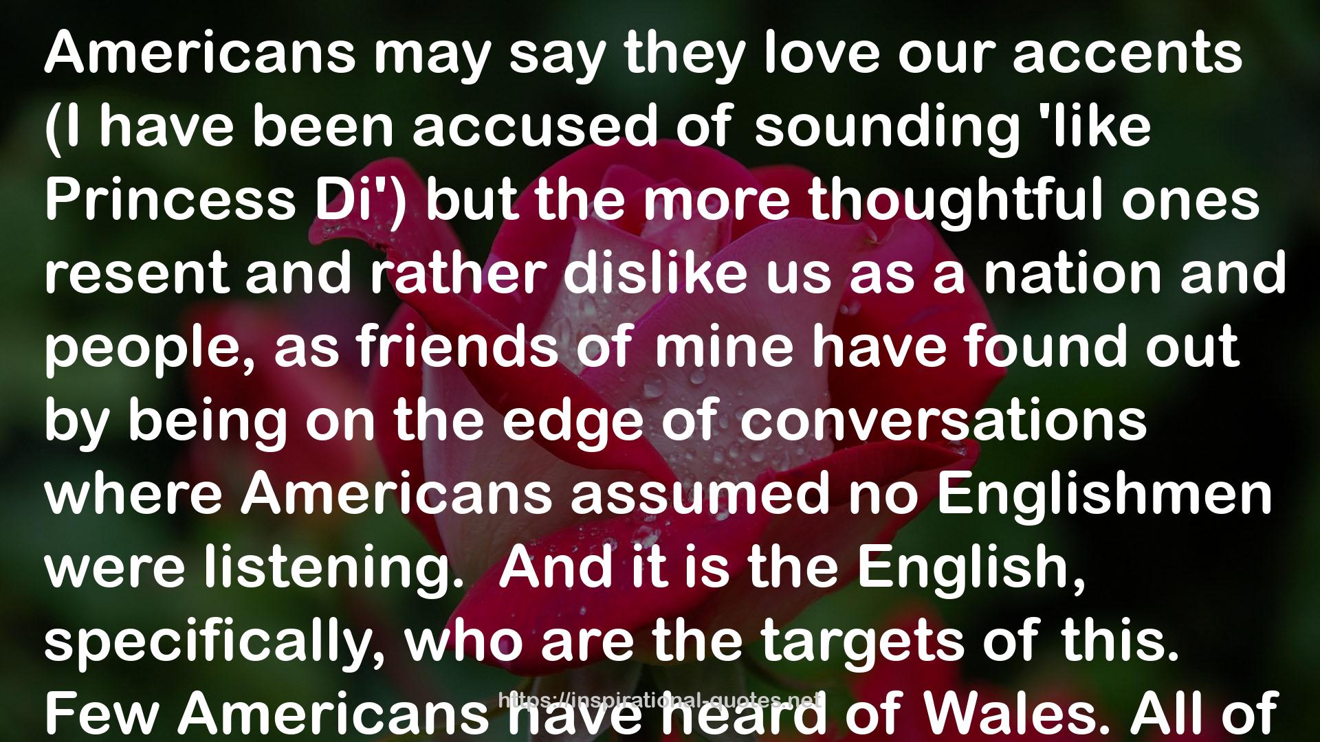 our accents  QUOTES