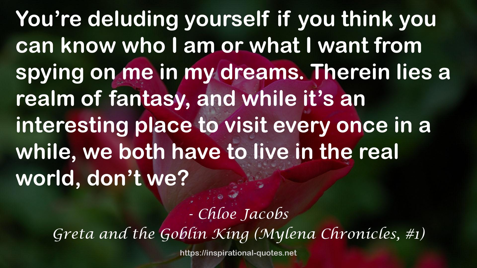 Greta and the Goblin King (Mylena Chronicles, #1) QUOTES