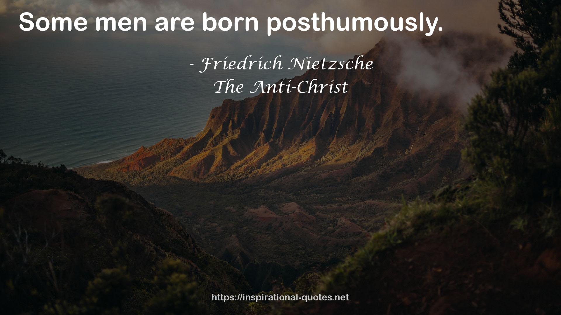 Friedrich Nietzsche QUOTES