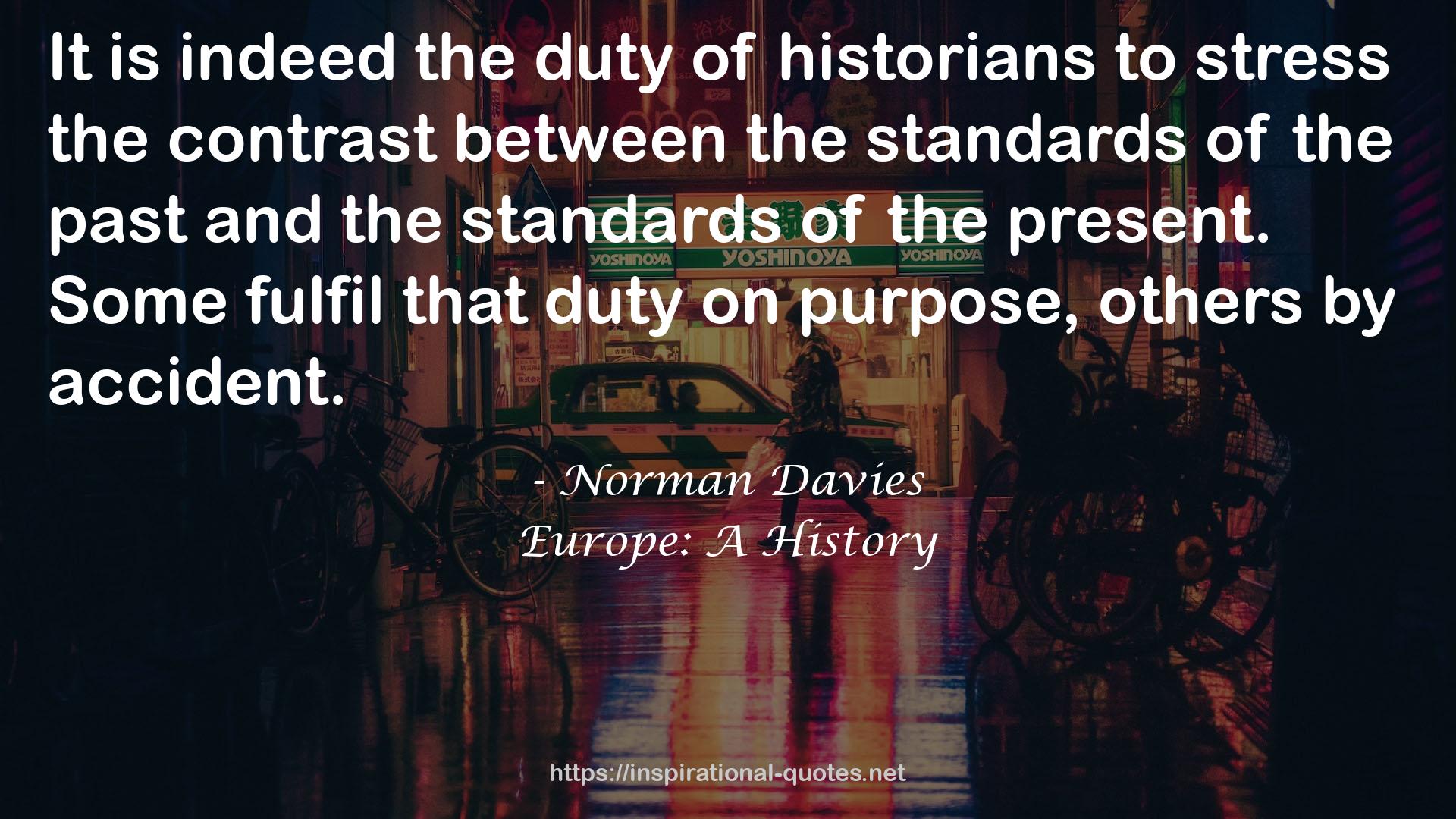 Europe: A History QUOTES