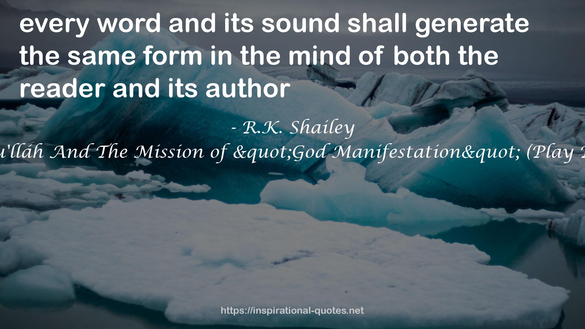 R.K. Shailey QUOTES
