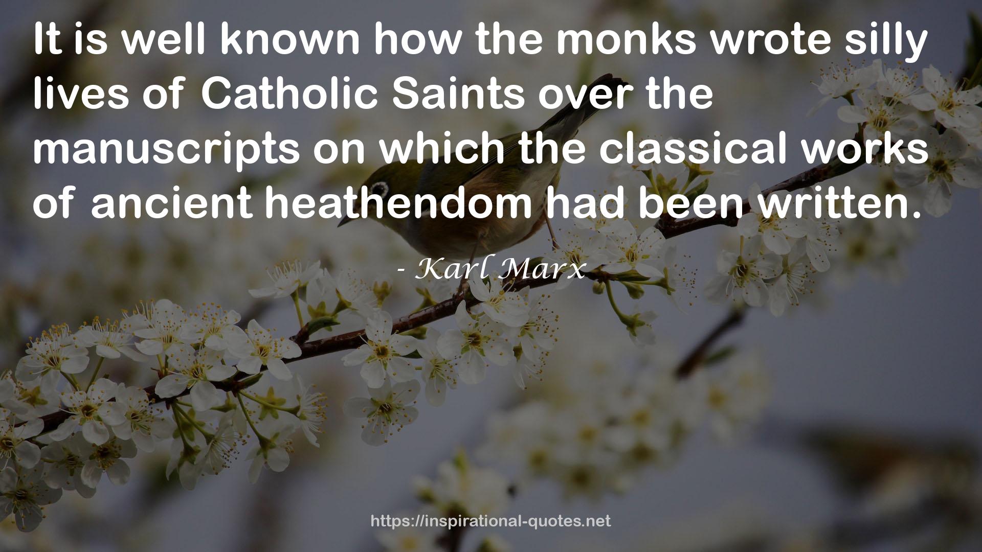 Catholic Saints  QUOTES