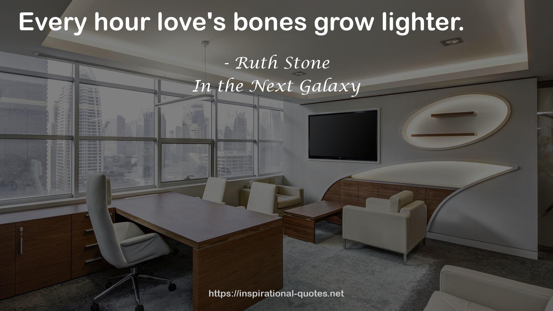 Ruth Stone QUOTES