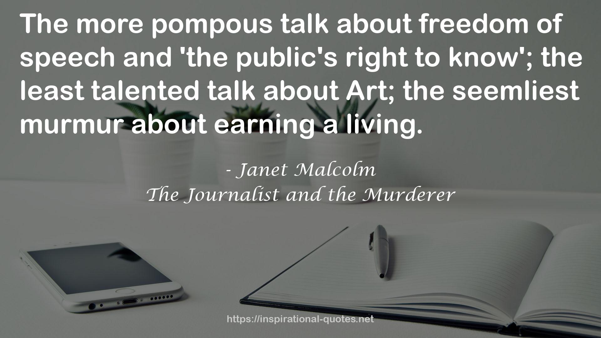 Janet Malcolm QUOTES