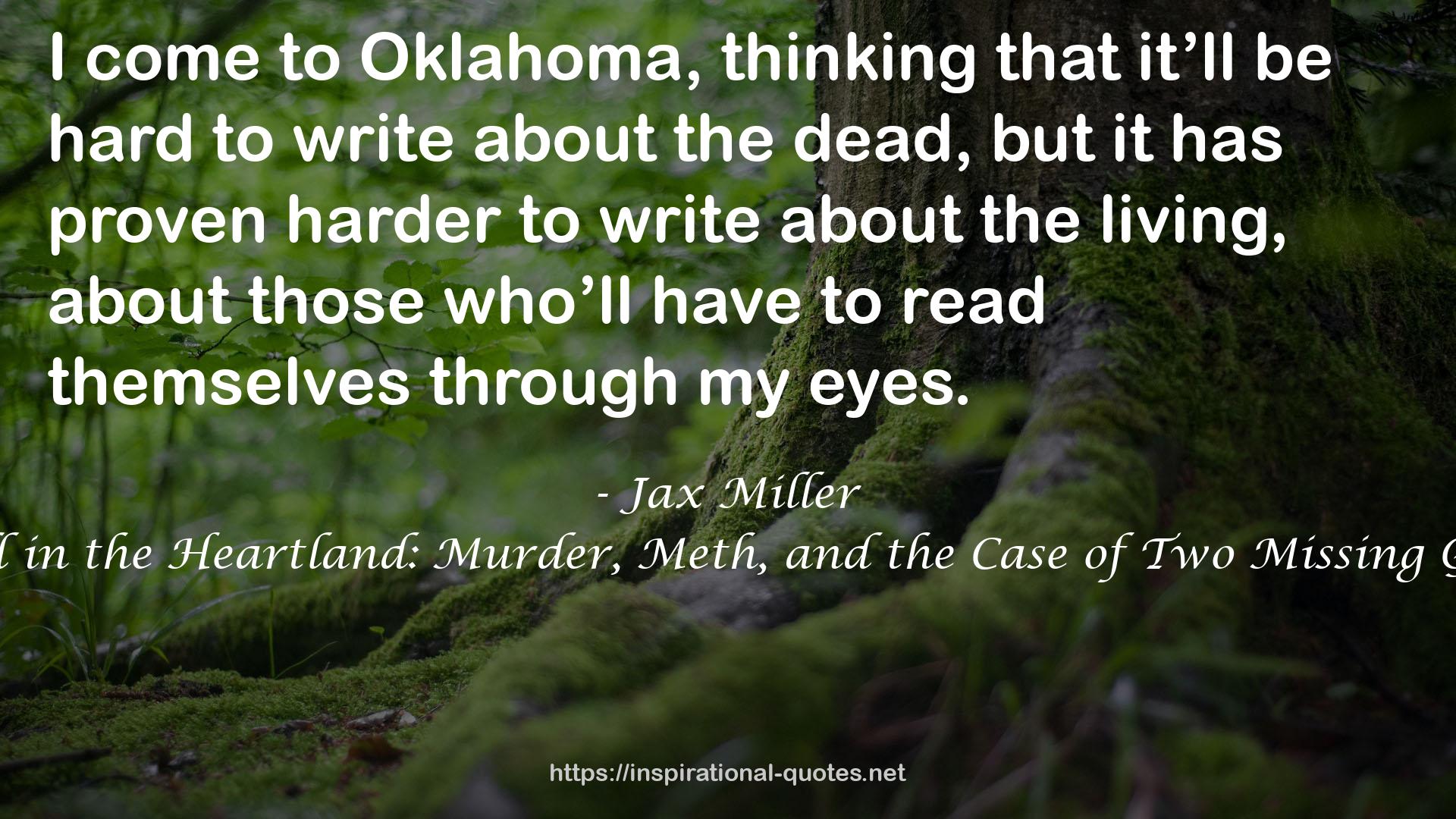 Jax Miller QUOTES