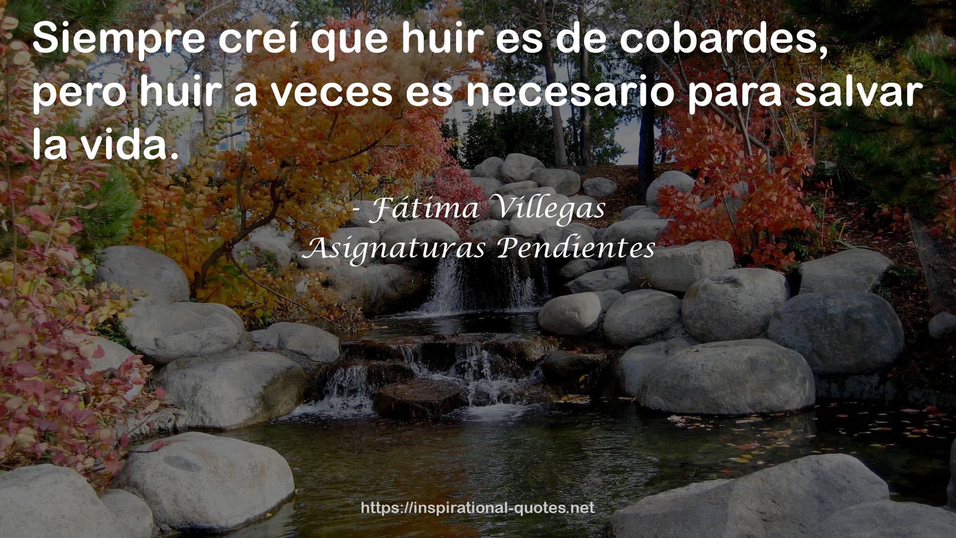 Asignaturas Pendientes QUOTES