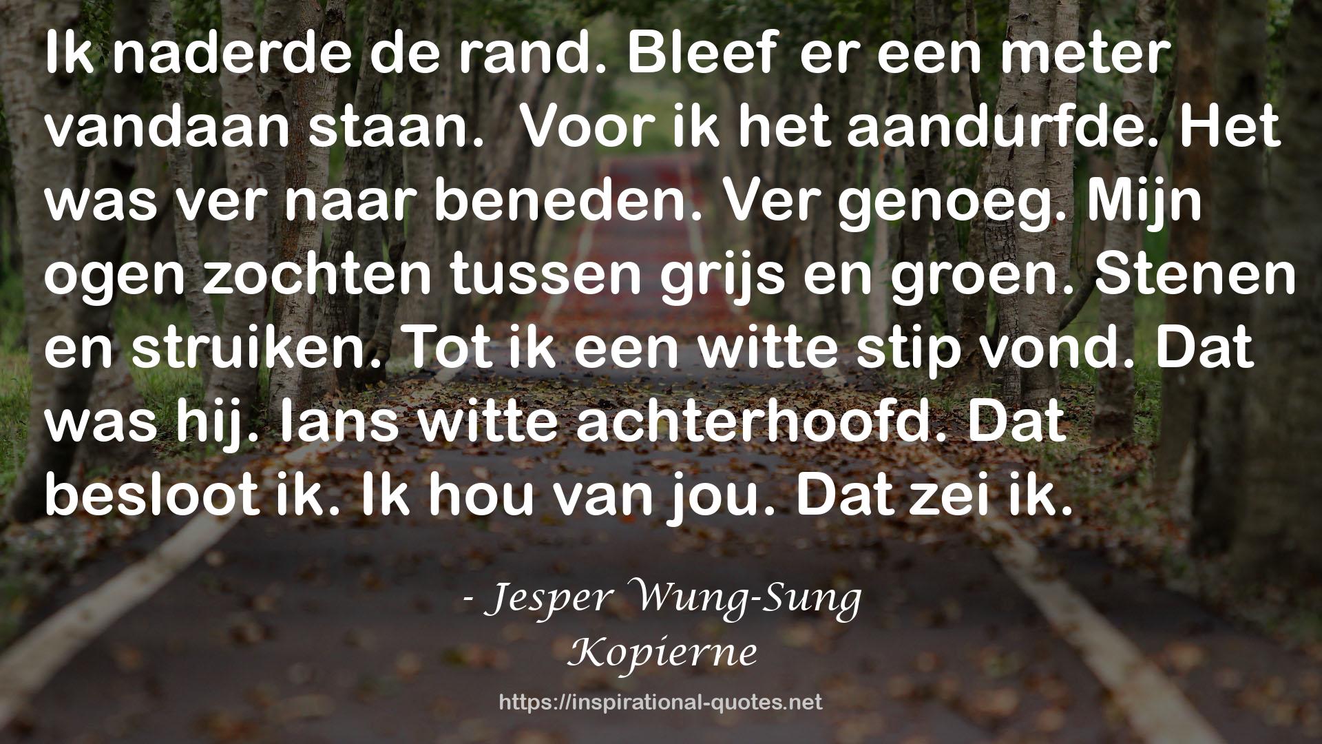 Jesper Wung-Sung QUOTES