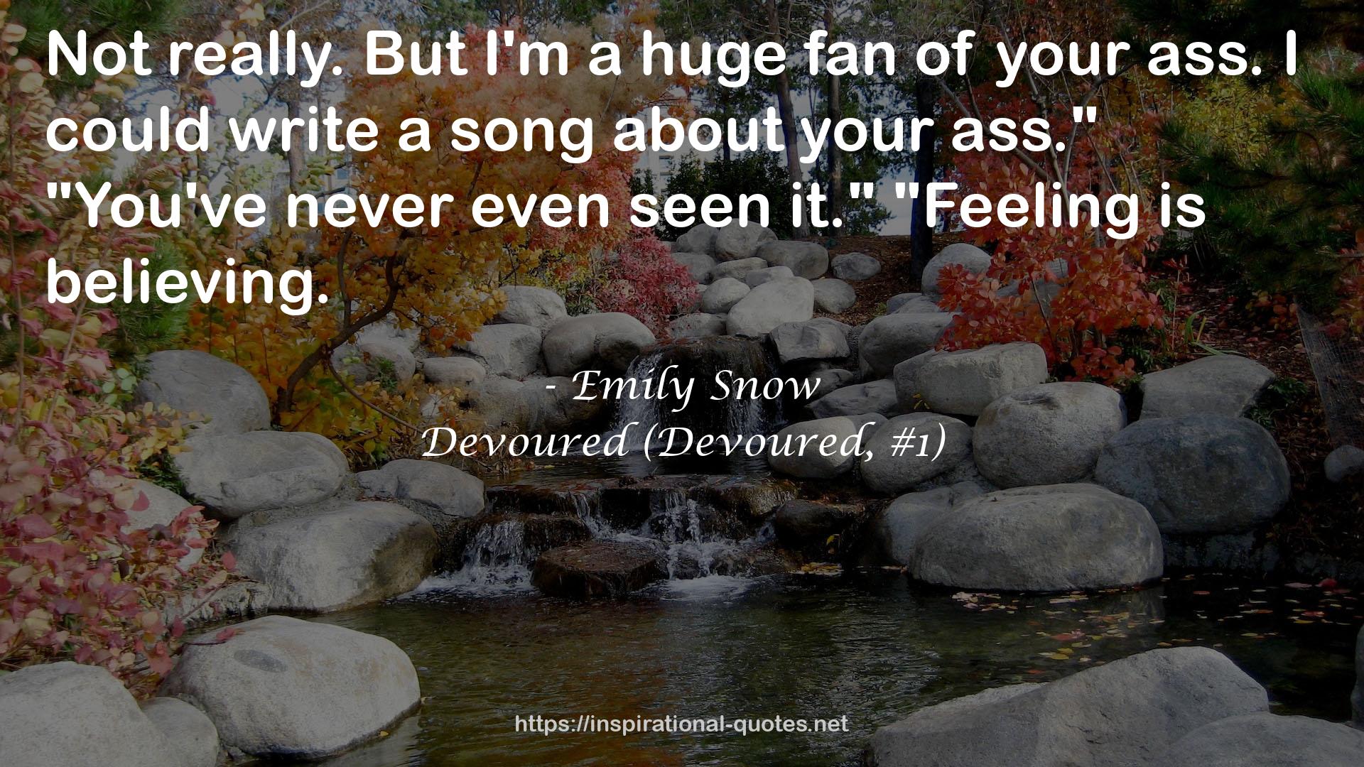 Emily Snow QUOTES