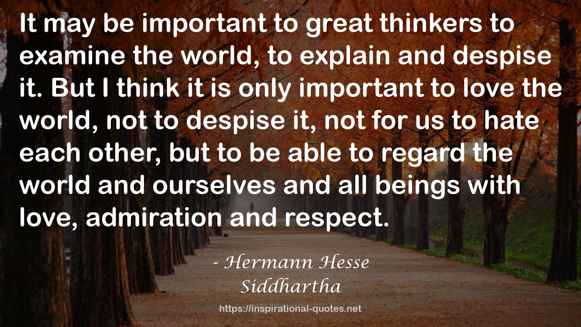 Siddhartha QUOTES