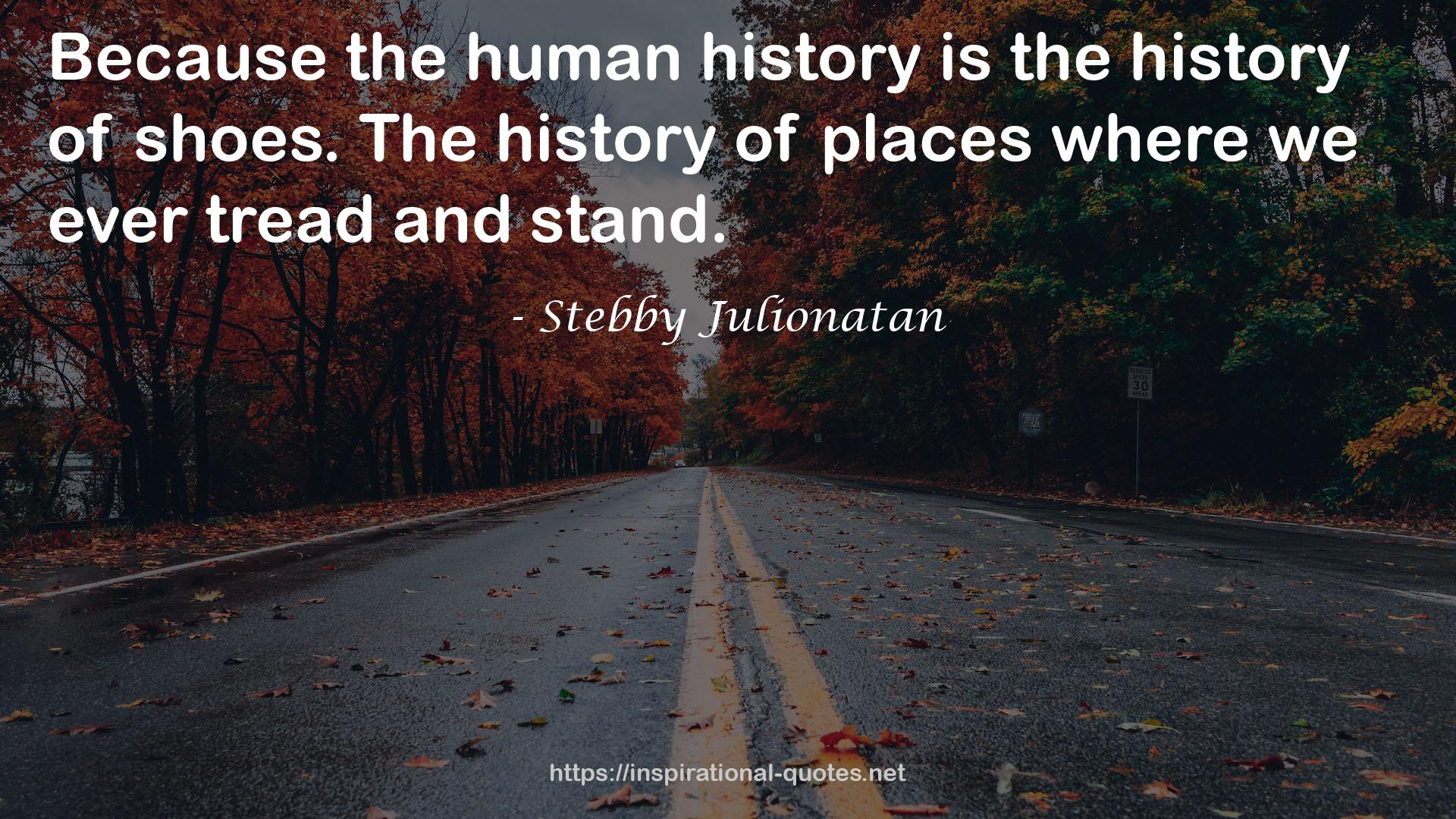 the human history  QUOTES