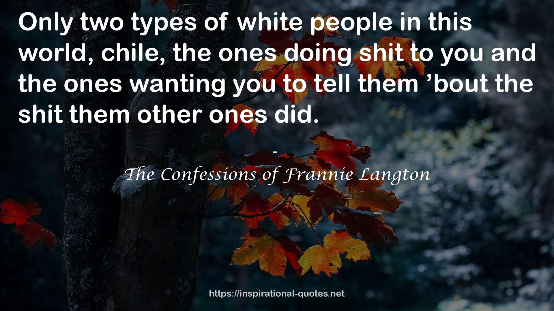 The Confessions of Frannie Langton QUOTES