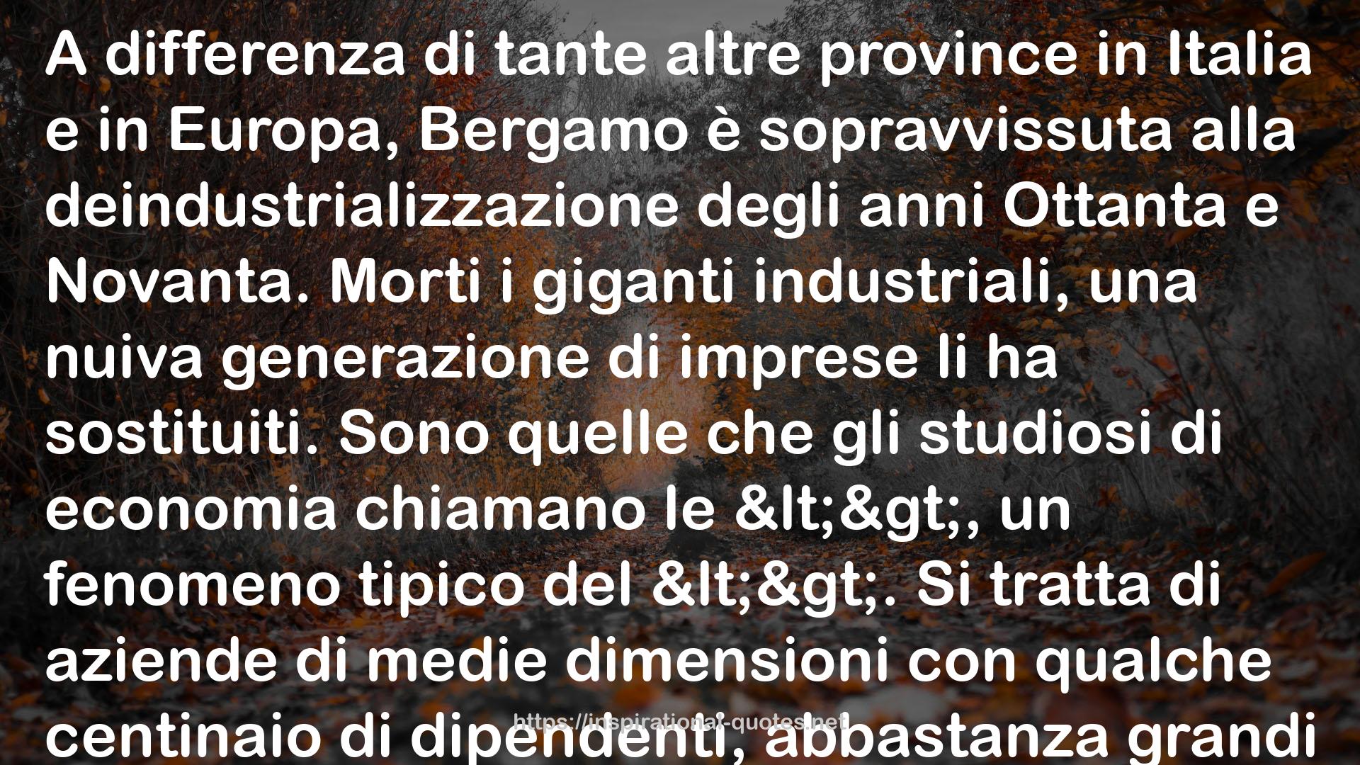 Bergamo e la marea QUOTES