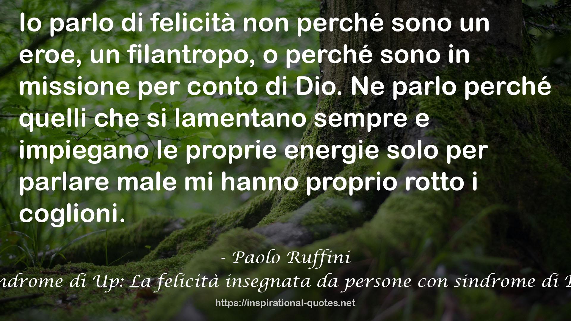 Paolo Ruffini QUOTES