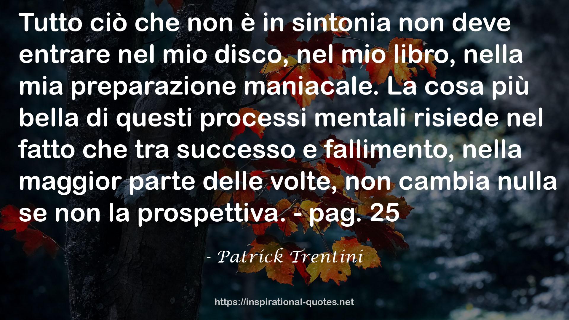 Patrick Trentini QUOTES