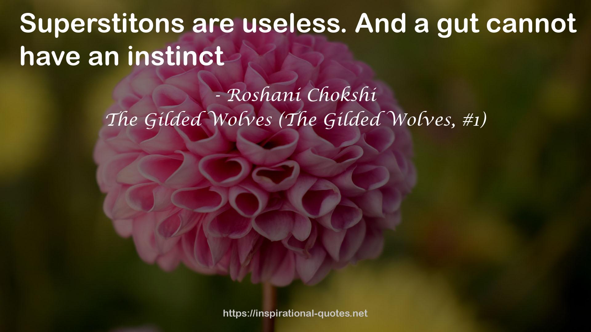 The Gilded Wolves (The Gilded Wolves, #1) QUOTES