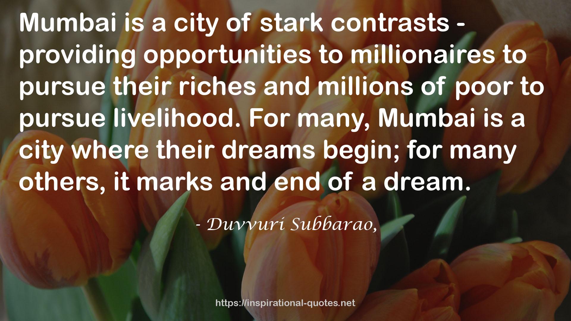 Duvvuri Subbarao, QUOTES