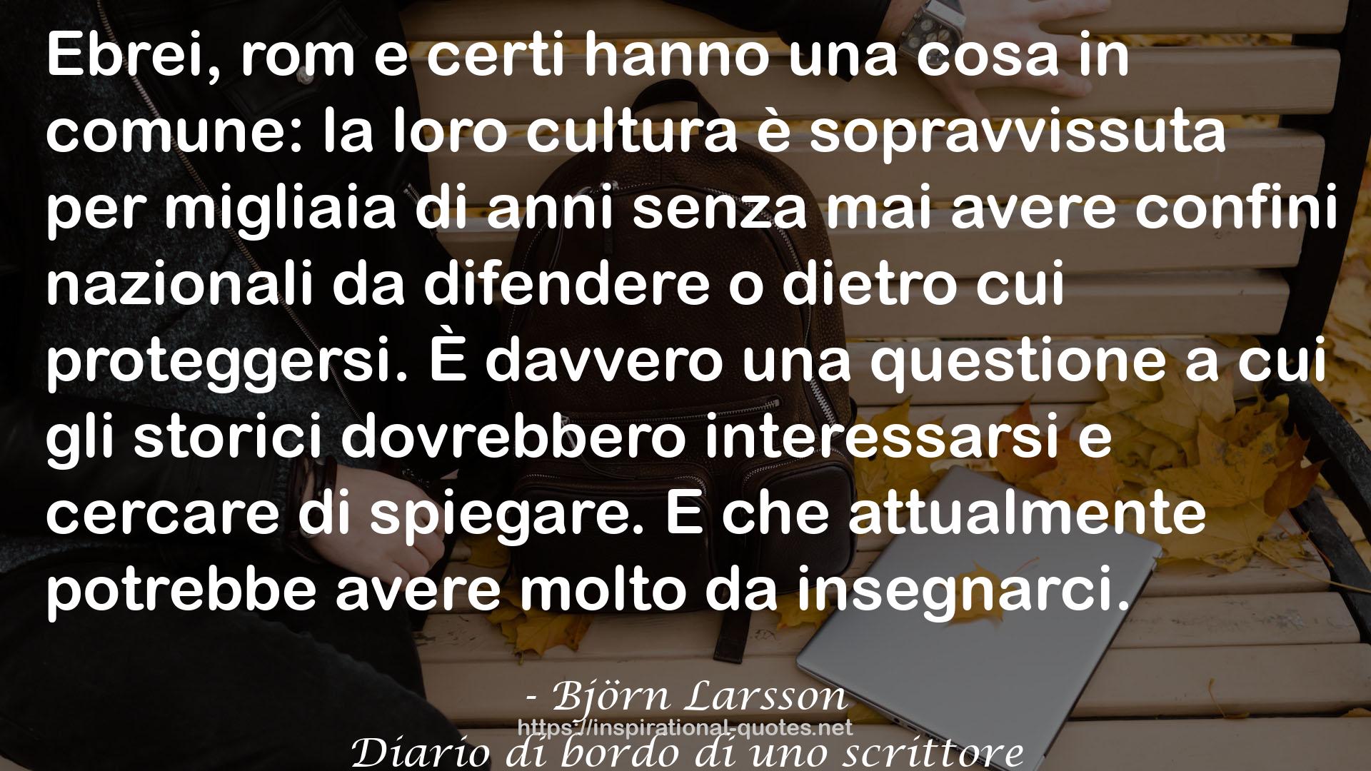 Diario di bordo di uno scrittore QUOTES