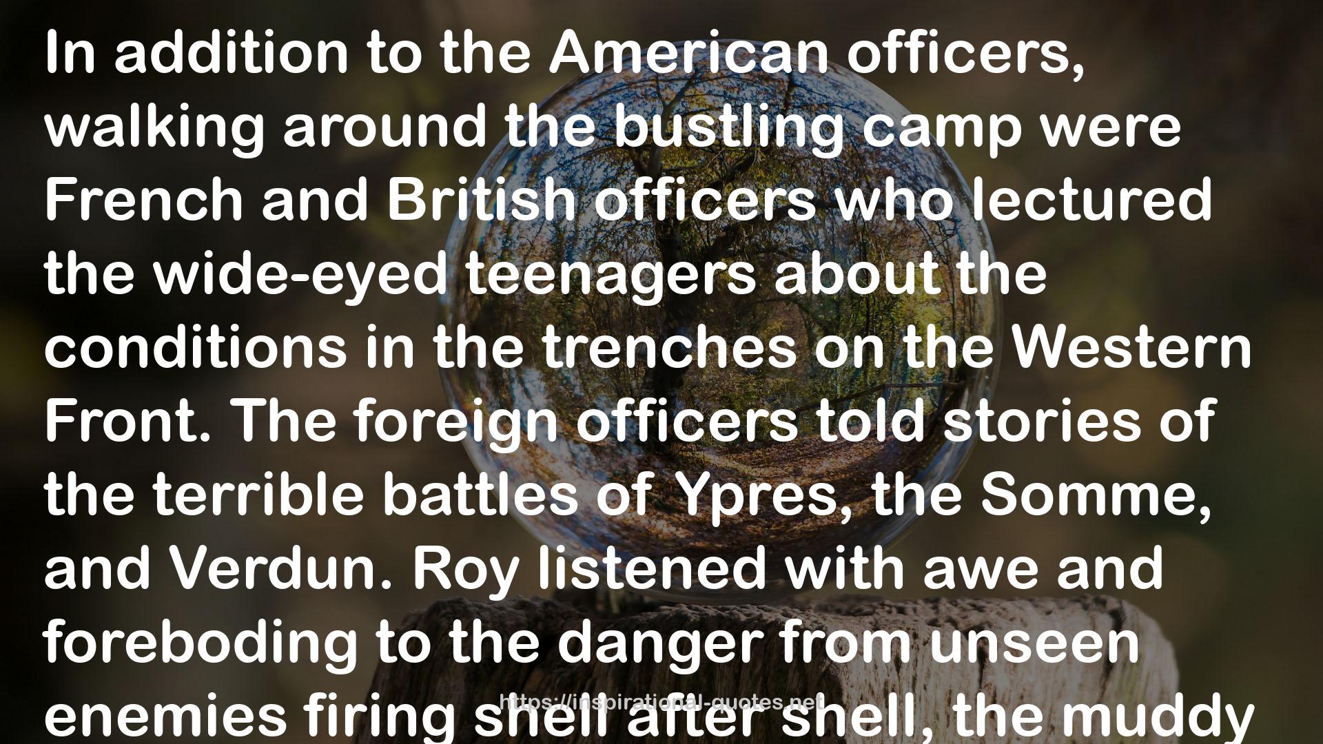 Courage: Roy Blanchard's Journey in America's Forgotten War QUOTES