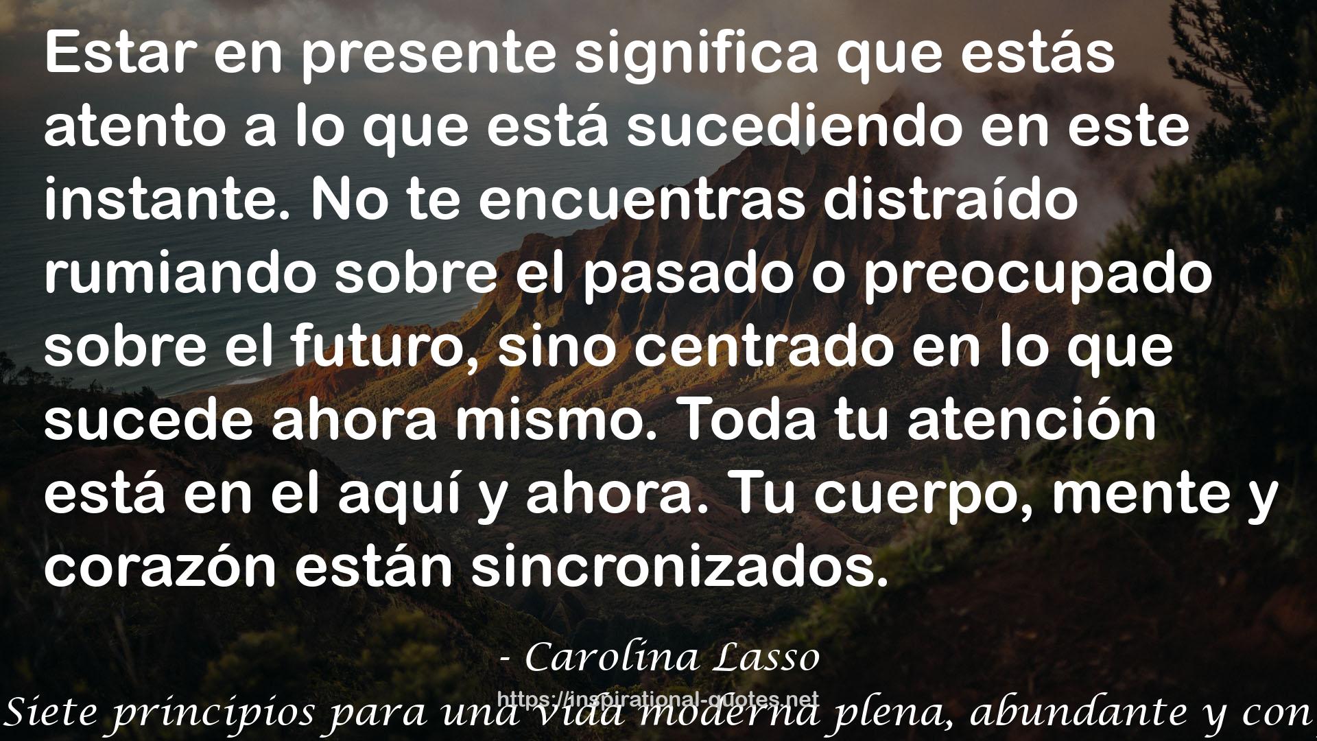 Carolina Lasso QUOTES