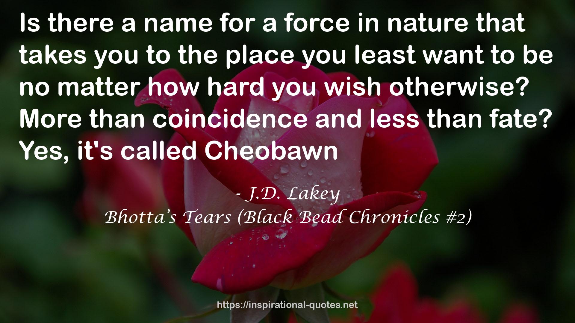 Bhotta’s Tears (Black Bead Chronicles #2) QUOTES
