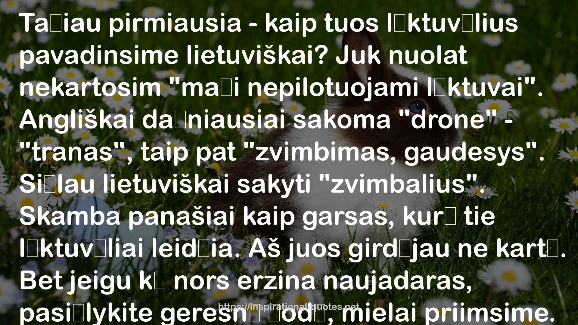 Šešios progos numirti QUOTES