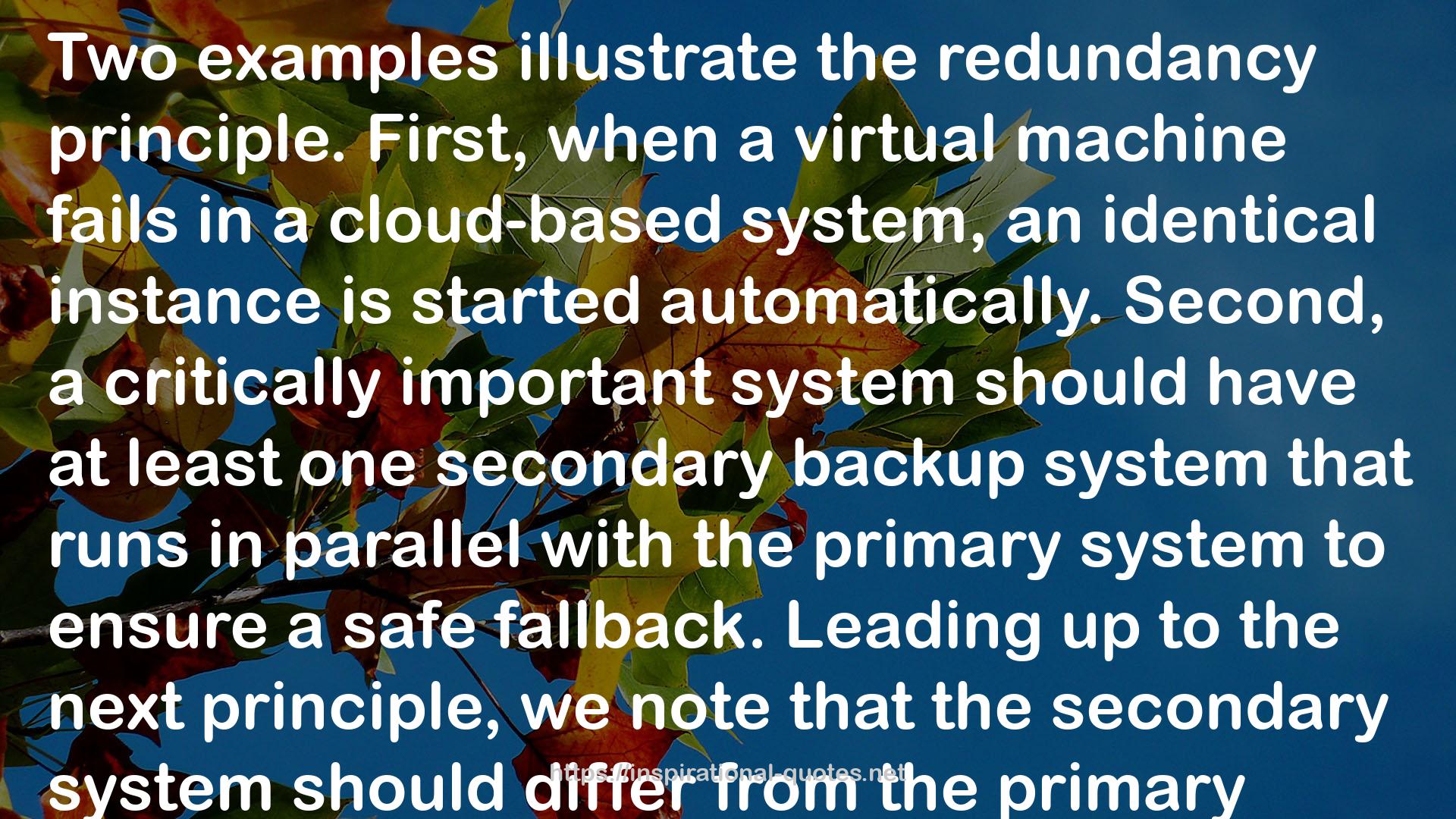 Anti-Fragile ICT Systems QUOTES