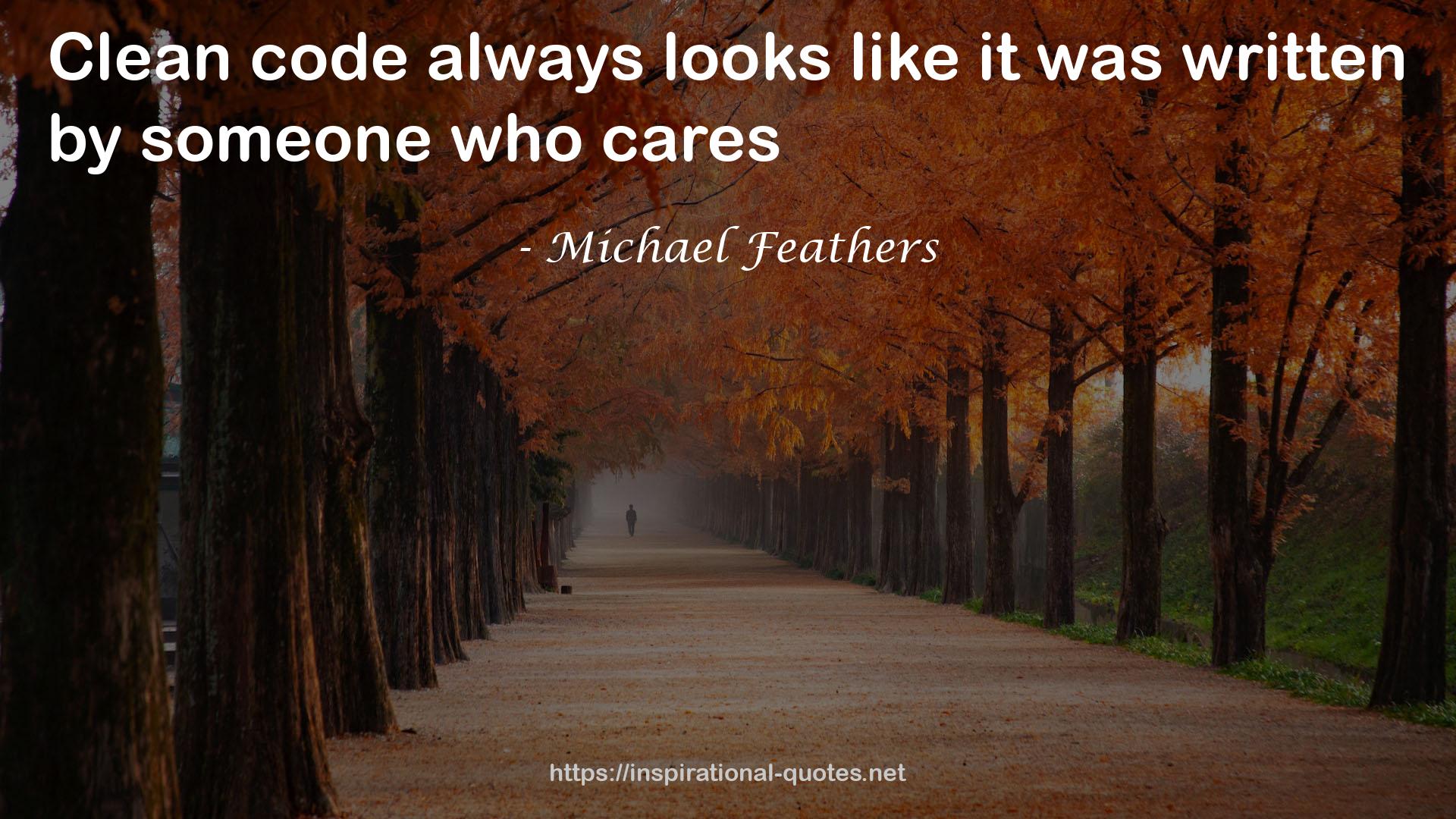 Michael Feathers QUOTES