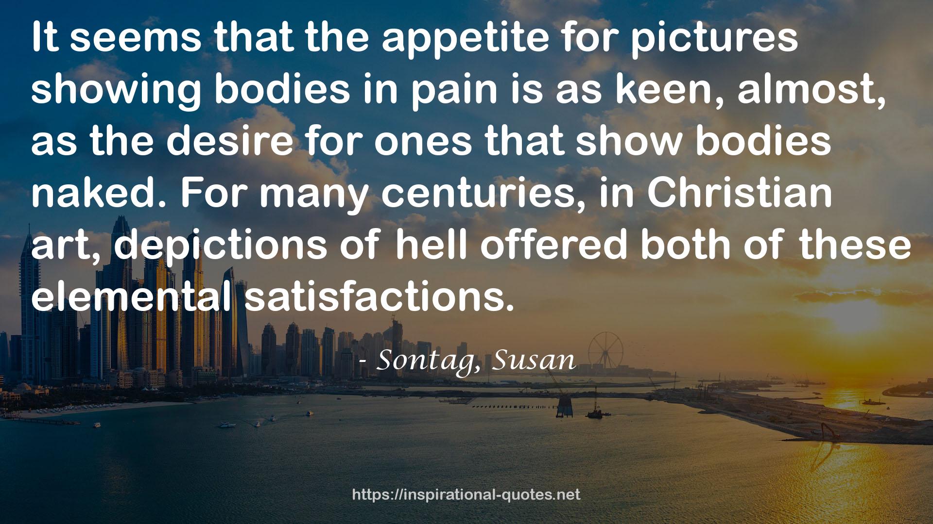 Sontag, Susan QUOTES