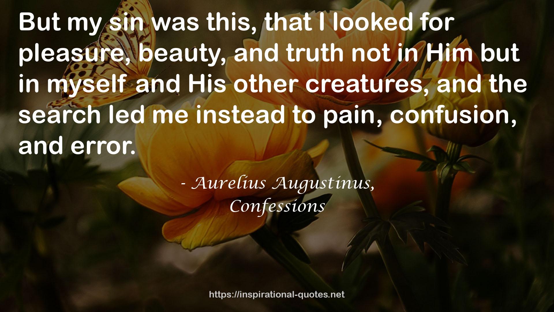 Aurelius Augustinus, QUOTES