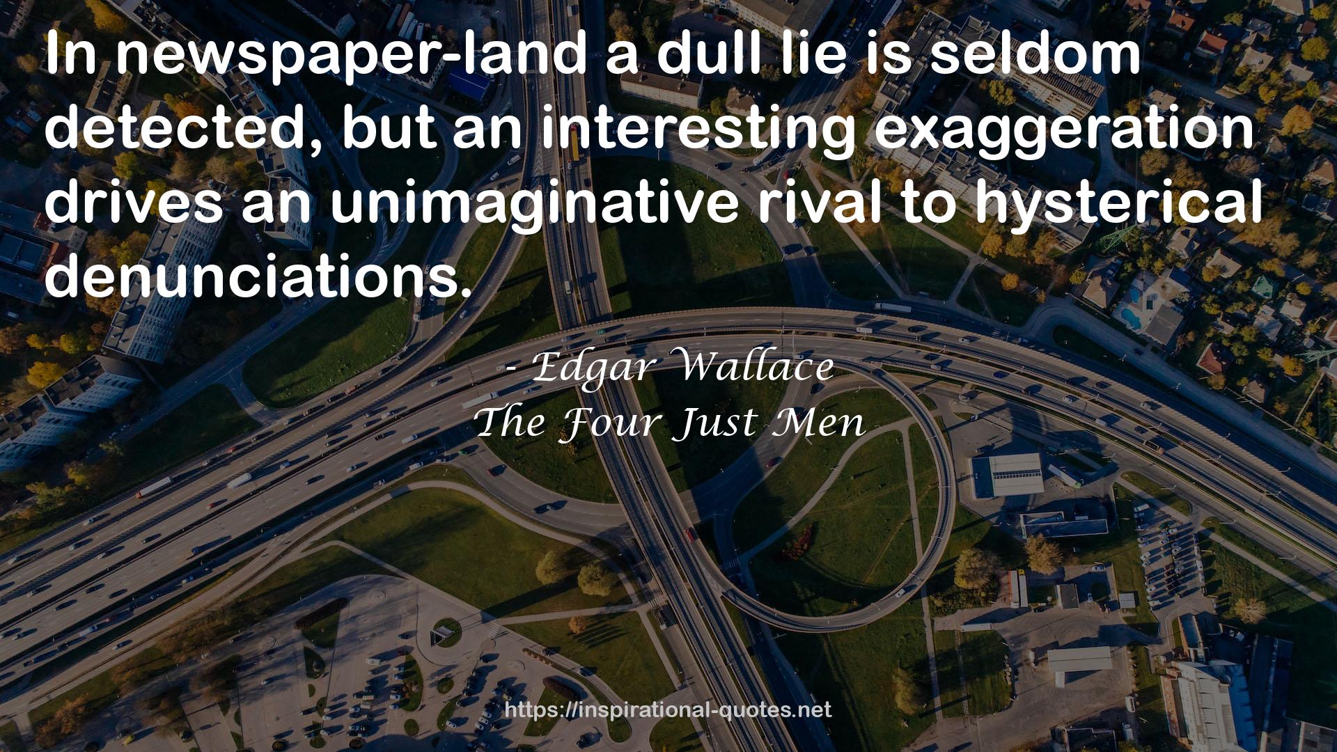 Edgar Wallace QUOTES