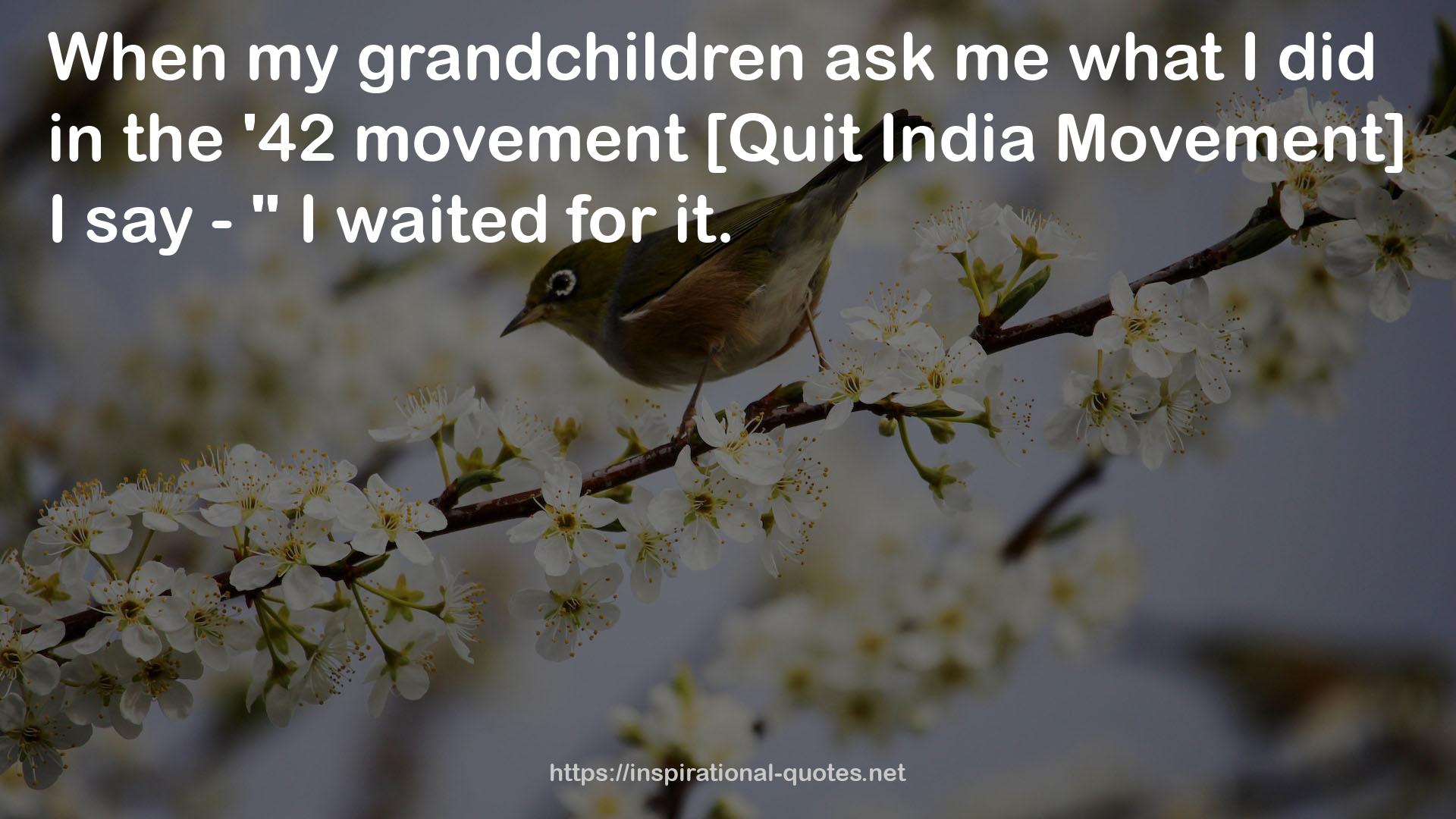 my grandchildren  QUOTES