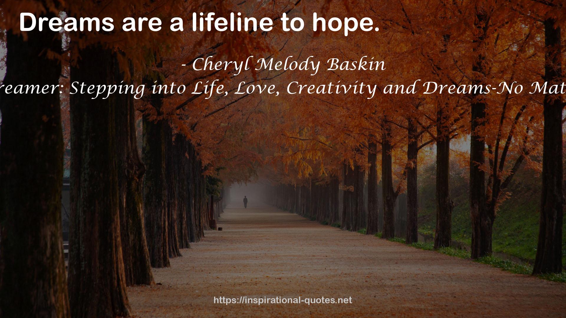 Cheryl Melody Baskin QUOTES