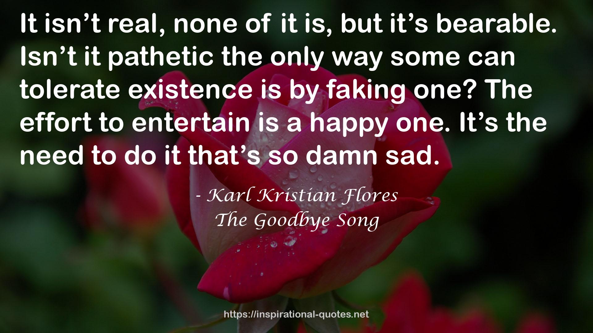 The Goodbye Song QUOTES