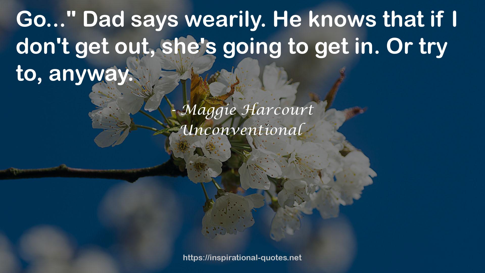 Maggie Harcourt QUOTES