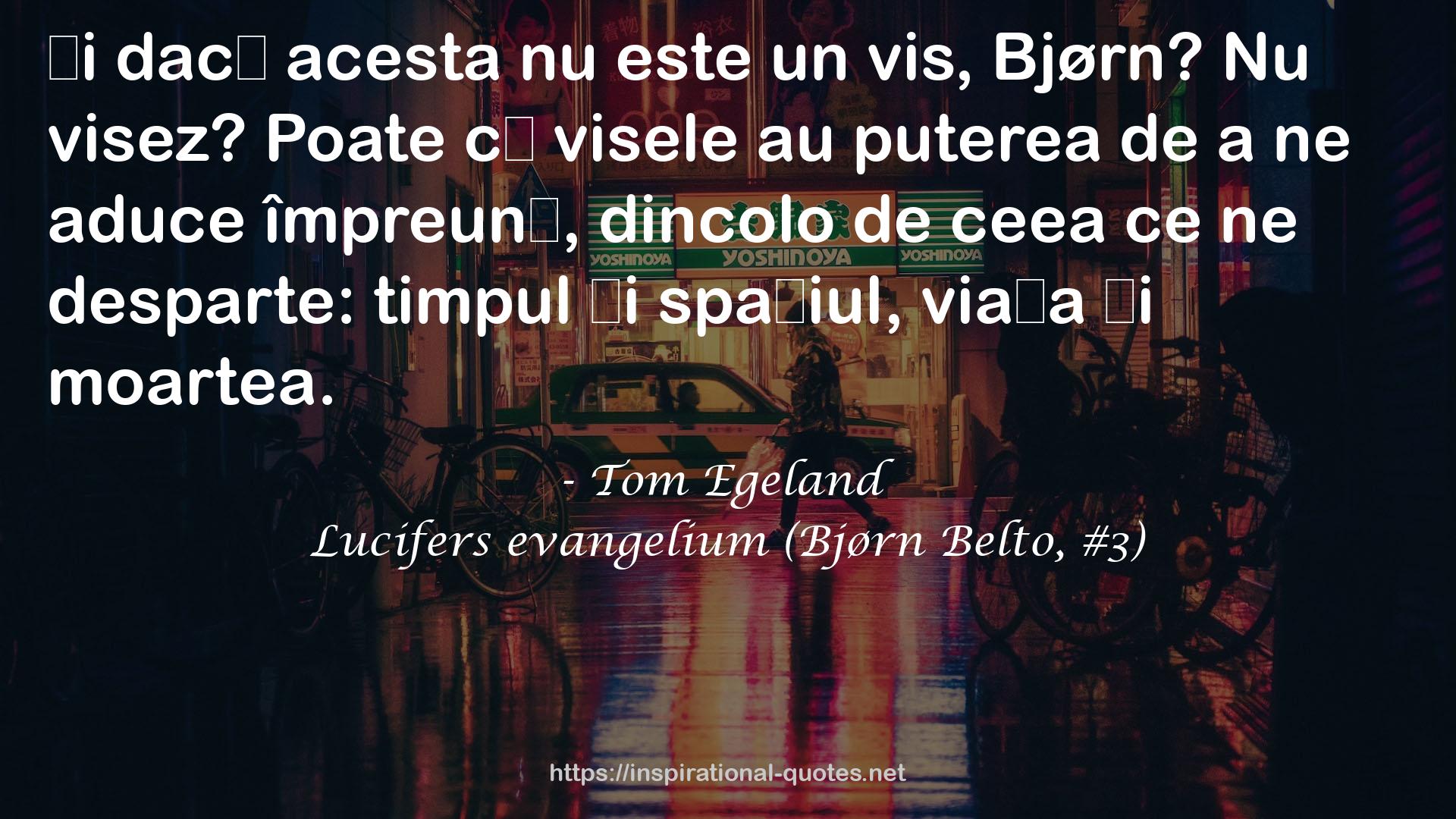 Lucifers evangelium (Bjørn Belto, #3) QUOTES