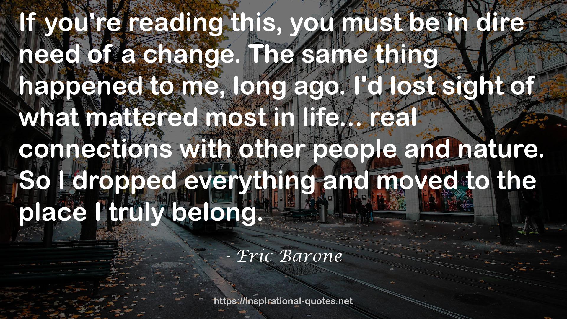 Eric Barone QUOTES