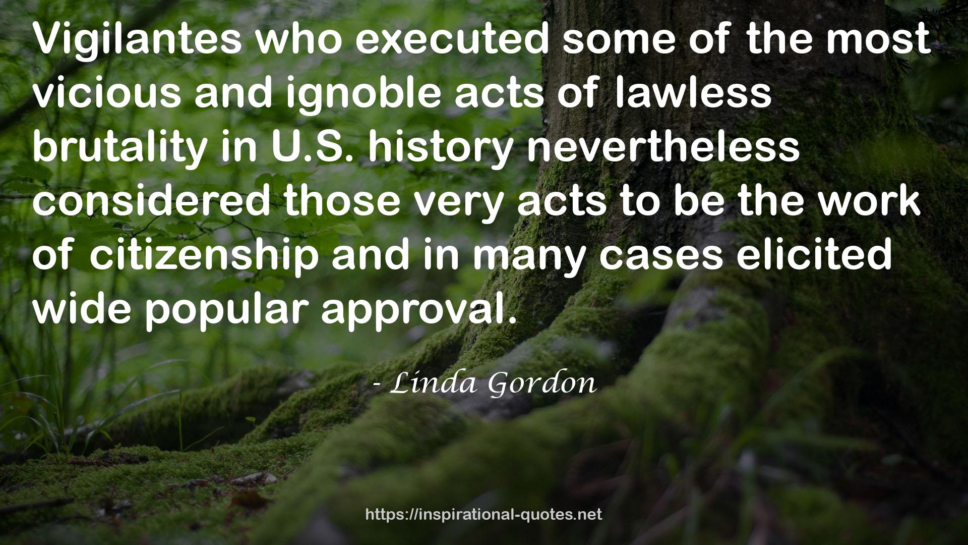 Linda Gordon QUOTES