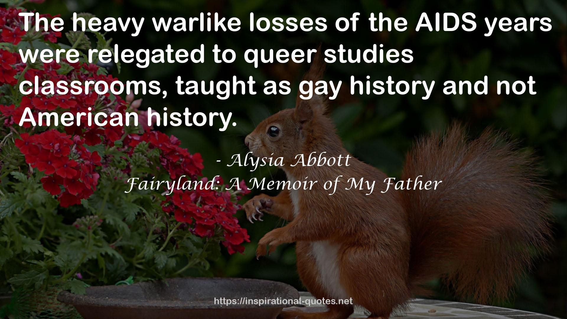 Alysia Abbott QUOTES