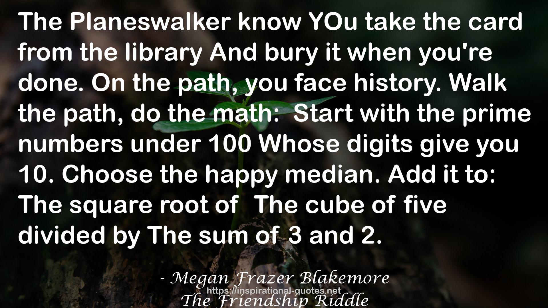 Planeswalker  QUOTES