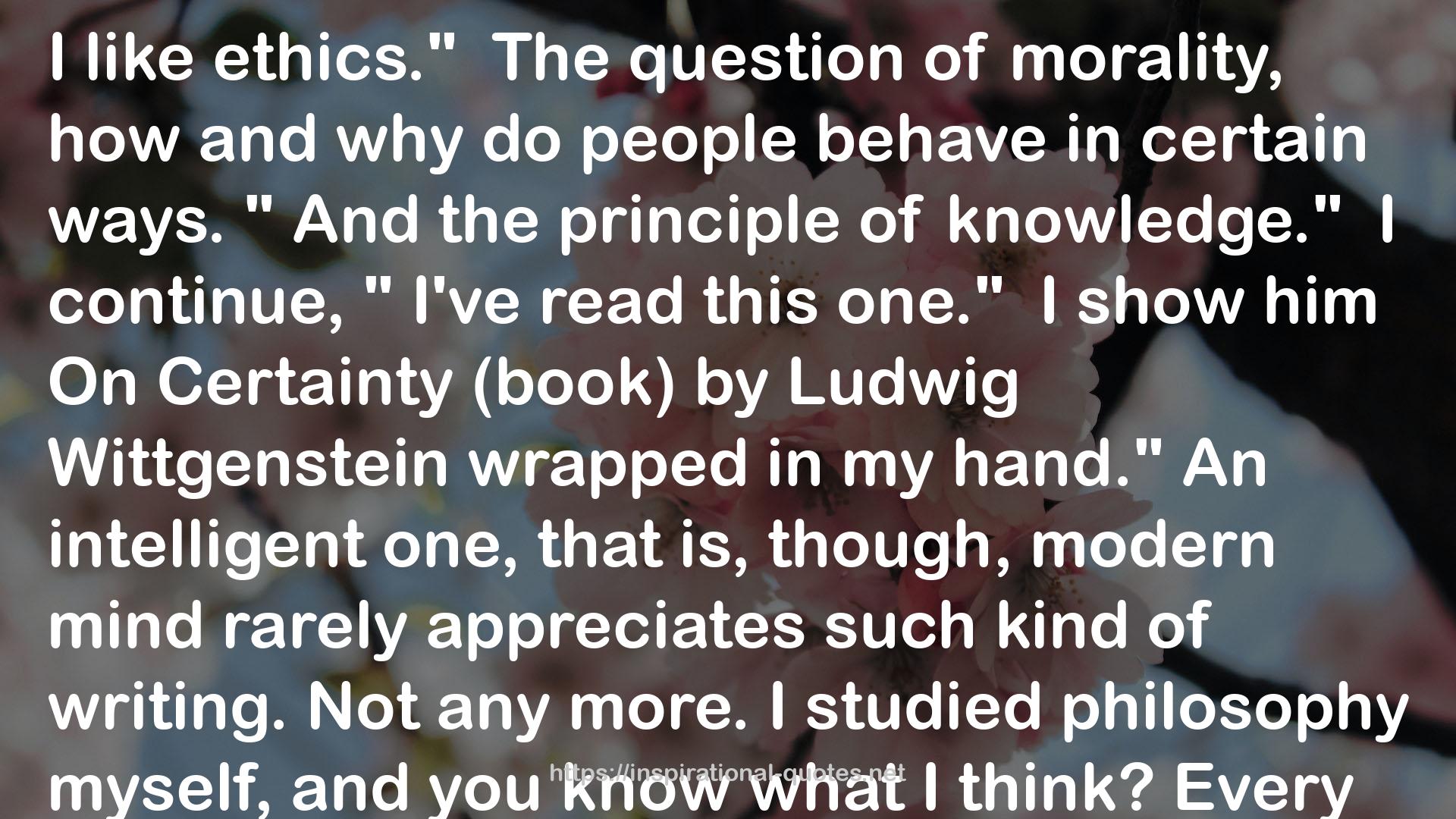 Ludwig  QUOTES
